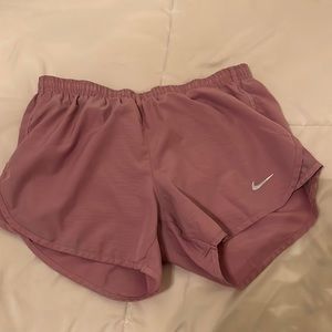 Great used condition Nike pink athletic shorts